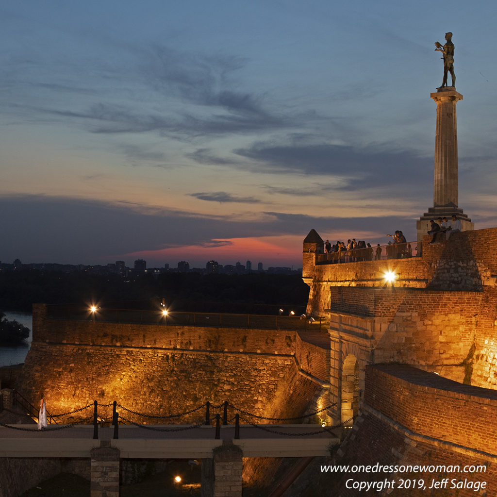 Belgrade Fortress and the Statue of Victor